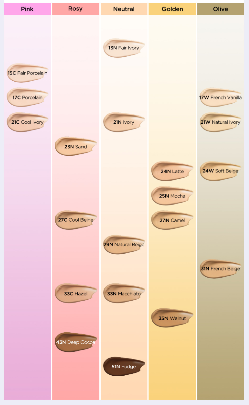 TIRTIR Mask Fit Aura Cushion SPF30 PA++ 18g (20 Colors) - LUUELA