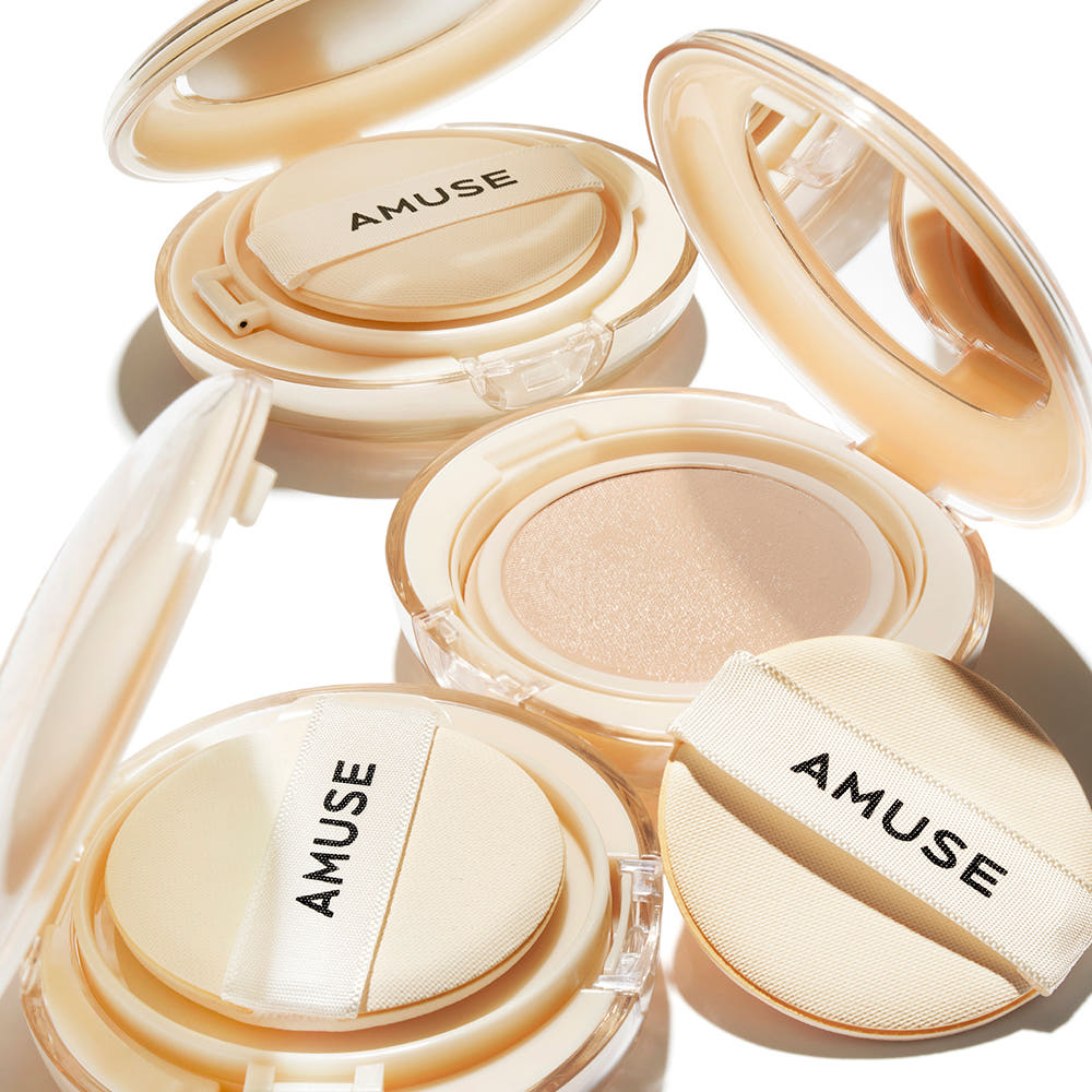 AMUSE Dew Jelly Master Cushion SPF38 PA+++ 15g + 15g(Refill) (4 Colors) - LUUELA