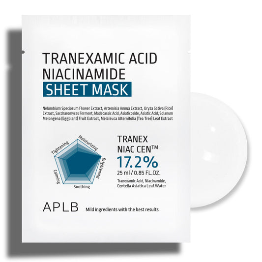 APLB Tranexamic Acid Niacinamide Sheet Mask 25ml X 10ea - LUUELA