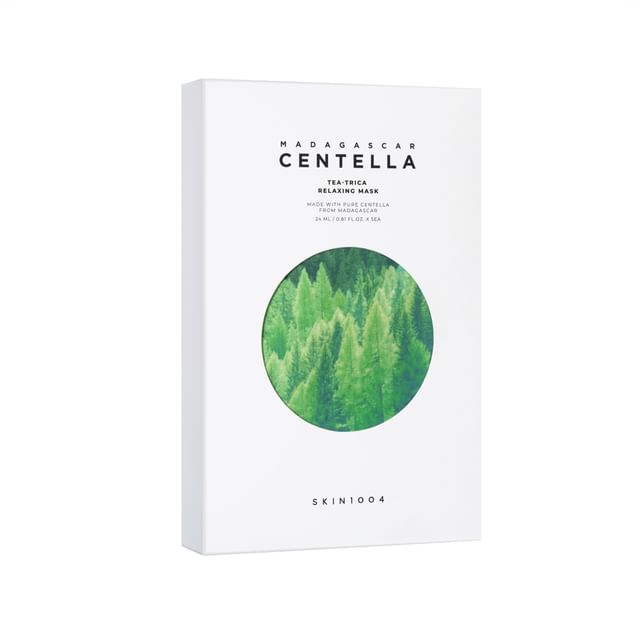 SKIN 1004 Madagascar Centella Tea-Trica Relaxing Mask 24ml X 5ea - LUUELA