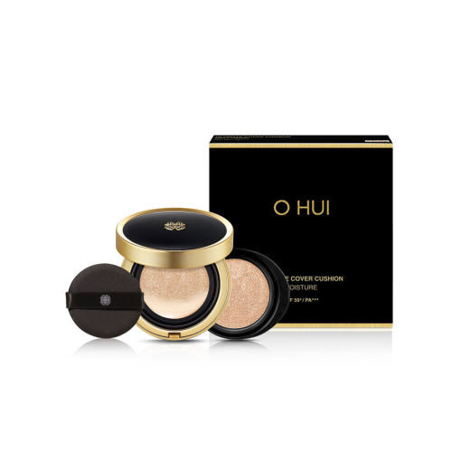 O HUI Ultimate Cover Cushion Moisture SPF50+ PA+++ SET 13g +13g(Refill) (2colors) - LUUELA