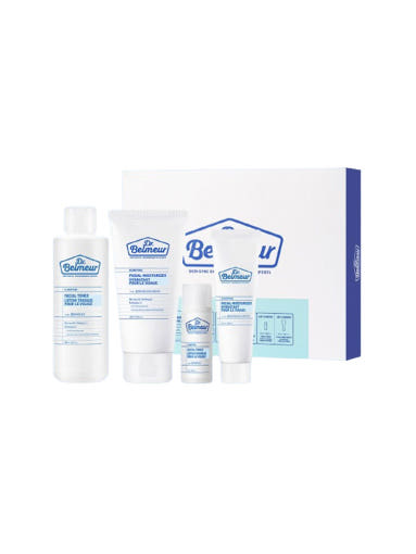 Dr.Belmeur Clarifying Skincare Set (Toner 200ml + Moisturizer 120ml) - LUUELA