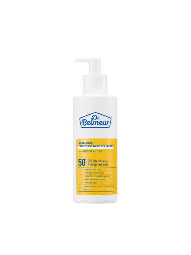 Dr.Belmeur Family Easy Wash Sun Cream 190ml - LUUELA