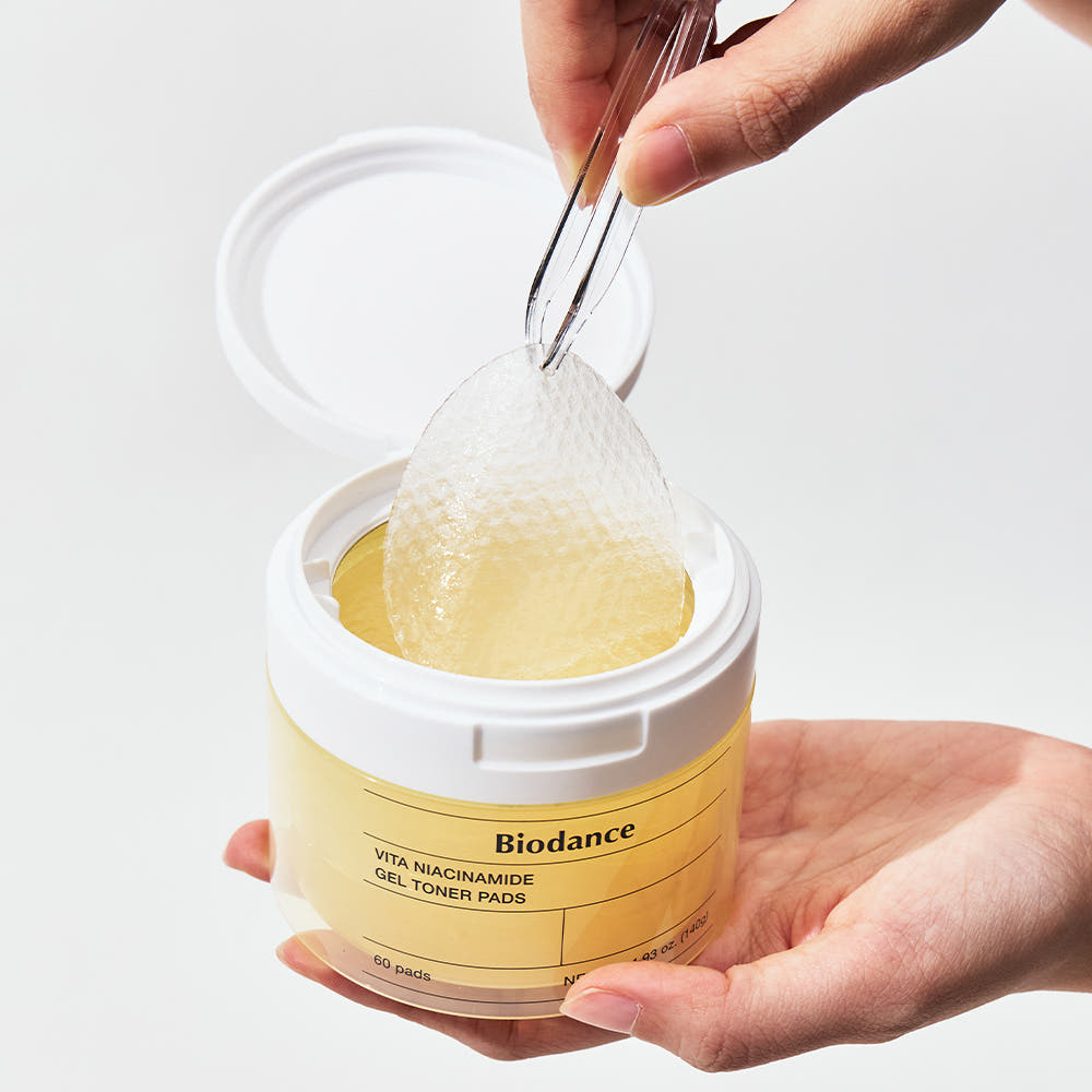 Biodance Vita Niacinamide Gel Toner Pads 140g/60ea - LUUELA