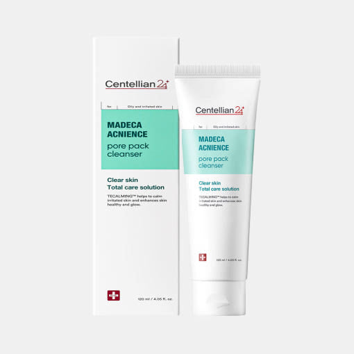 CENTELLIAN24 Madeca Acnience Pore Pack Cleanser 120ml - LUUELA