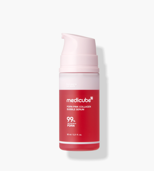 medicube PDRN Pink Collagen Bubble Serum 95ml - LUUELA