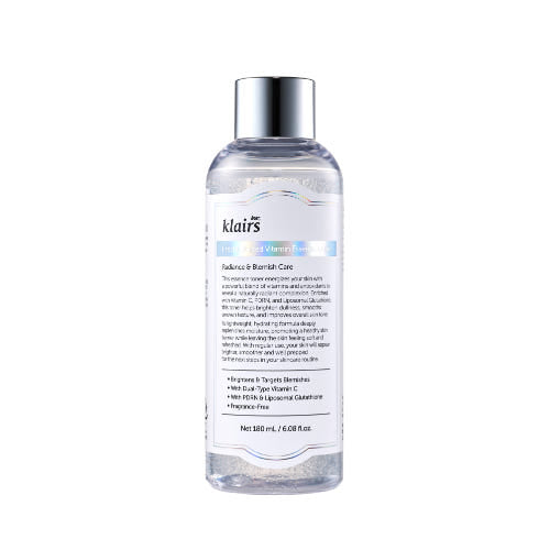KLAIRS Freshly Juiced Vitamin Essence Toner 180ml - LUUELA