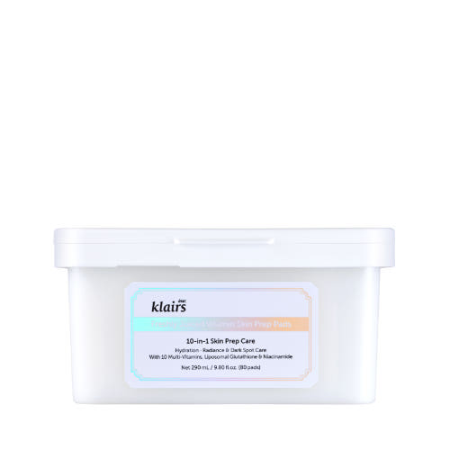 KLAIRS Freshly Juiced Vitamin Skin Prep Pads 290ml/80ea - LUUELA