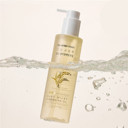 [THANK YOU FARMER] Rice Pure Milky Cleansing Oil 200ml - LUUELA