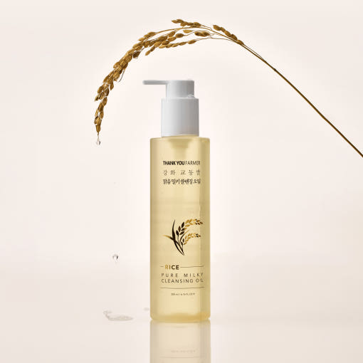 [THANK YOU FARMER] Rice Pure Milky Cleansing Oil 200ml - LUUELA