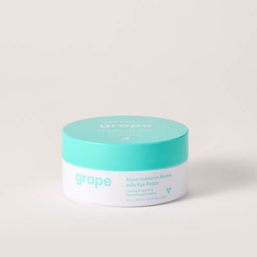 [THANK YOU FARMER] Grape Aqua Hyaluron Biome Jelly Eye Patch 84g/60ea - LUUELA