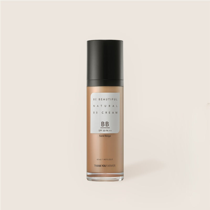 [THANK YOU FARMER] BE BEAUTIFUL NATURAL BB CREAM SPF30 PA++ 40ml #Sand Beige - LUUELA