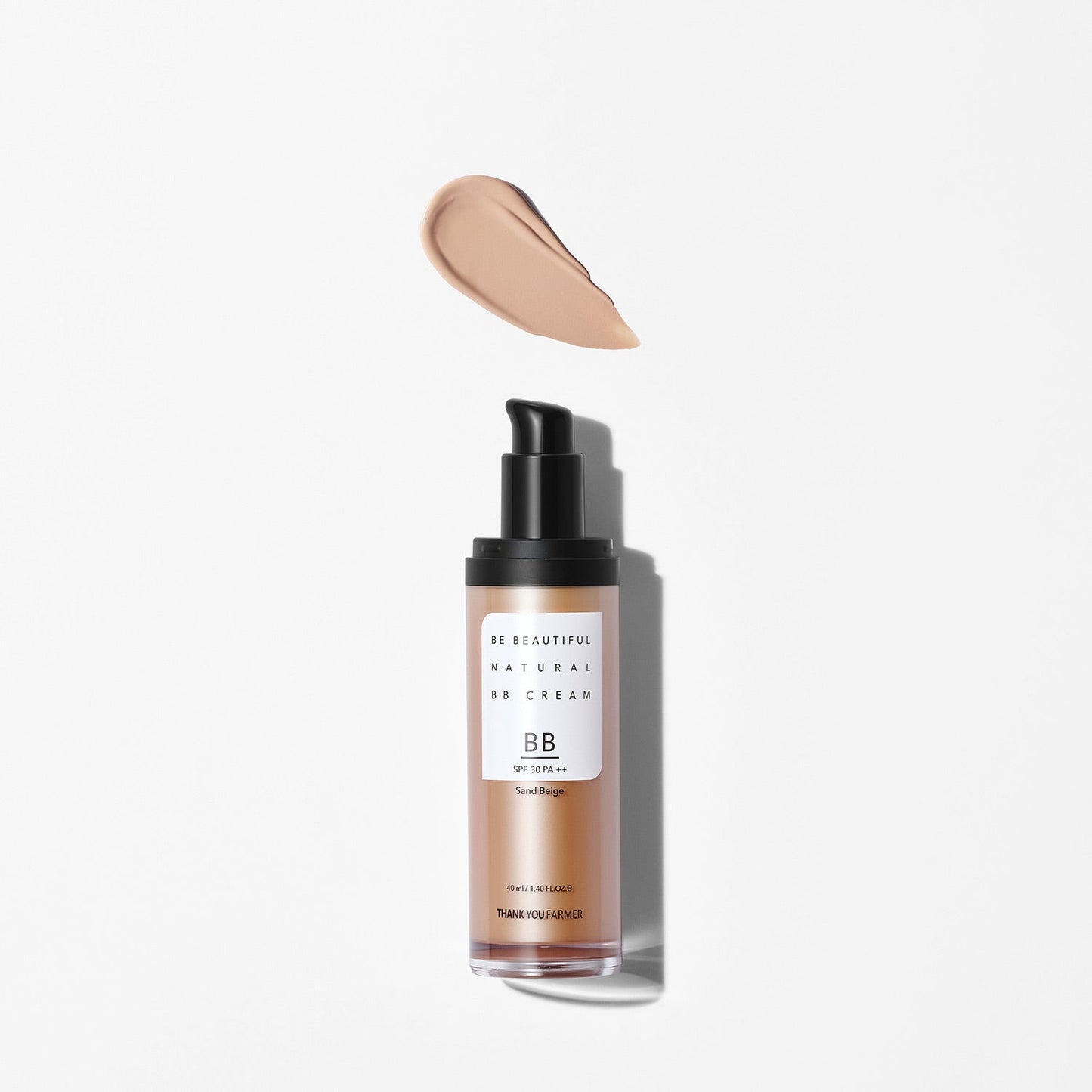 [THANK YOU FARMER] BE BEAUTIFUL NATURAL BB CREAM SPF30 PA++ 40ml #Sand Beige - LUUELA