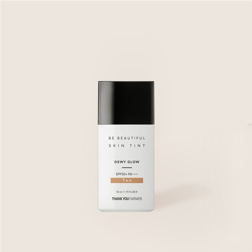 [THANK YOU FARMER] BE BEAUTIFUL SKIN TINT SPF50+ PA++++ 50ml #TAN - LUUELA