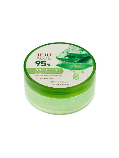 [THE FACE SHOP] Jeju Aloe Fresh Soothing Gel 300ml - LUUELA