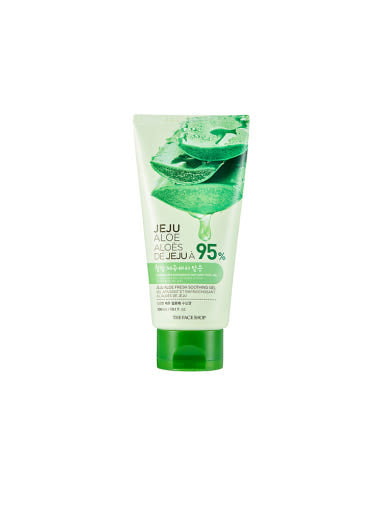 [THE FACE SHOP] Jeju Aloe Fresh Soothing Gel 300ml (Tube) - LUUELA