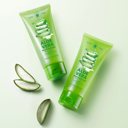 [NATURE REPUBLIC] SOOTHING & MOISTURE ALOE VERA SOOTHING GEL 250ML - LUUELA