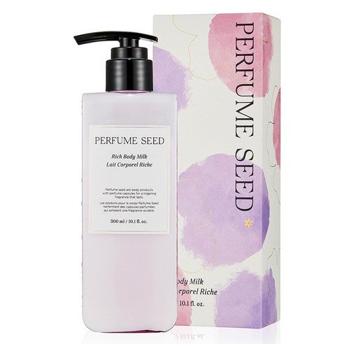The Face Shop Perfume Seed Rich Body Milk 300ml - LUUELA