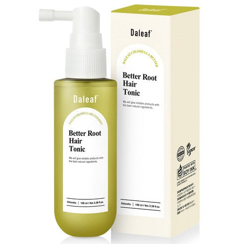 Daleaf Chlorella Better Root Hair Tonic 100ml - LUUELA