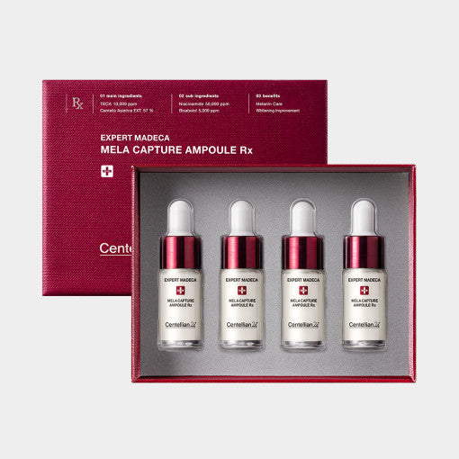 CENTELLIAN24 Expert Madeca Mela Capture Ampoule Rx 7ml x 4ea - LUUELA