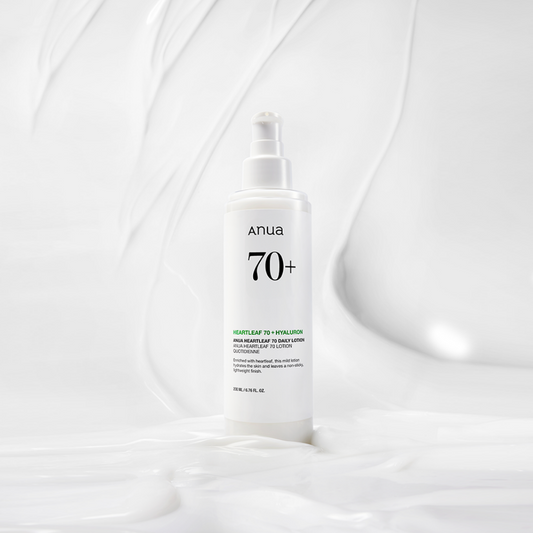 Anua HEARTLEAF 70% DAILY RELIEF LOTION 200ml - LUUELA