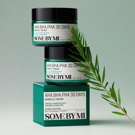 [SOME BY MI] AHA-BHA-PHA 30Days Miracle Cream (Moisturizer) 60g - LUUELA